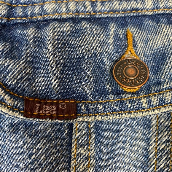 Lee Jean Jacket Vintage Authentic Apparel XL Mens BLESSING OF THE BIKES XL - Picture 4 of 7